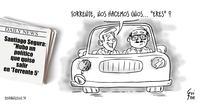 Un político que quiso salir en 'Torrente 5' 7 Un político que quiso salir en 'Torrente 5' 7